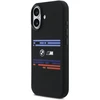 BMW M Silicon Horizontal Line MagSafe dėklas Apple iPhone 17 juodos spalvos