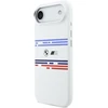 BMW M Silicon Horizontal Line MagSafe dėklas Apple iPhone Air baltos spalvos