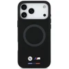 BMW M Silicon Logo MagSafe dėklas Apple iPhone 17 Pro Max juodos spalvos