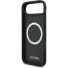 BMW M Tricolor Metal Logo MagSafe dėklas Apple iPhone Air juodos spalvos