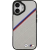 BMW M Tricolor Perforated Pattern MagSafe dėklas skirtas Apple iPhone 17 Gray