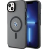 Apple iPhone 14 plus BMW dėklas Signature MagSafe (BMHMP14MDSLK) juodos spalvos