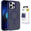 Dėklas 3Mk apsaugos 3mk dūminis „MagCase“, skirtas „iPhone 16 Pro“ – Mėlyna-permatomas