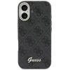 Dėklas GUESS case for IPHONE 17 compatible with MagSafe GUHMP17S5P4FWMSK (PU FW 4G Script) juodas