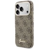 Dėklas GUESS case for IPHONE 17 Pro compatible with MagSafe GUHMP17L5P4FWMSW (PU FW 4G Script) ruda