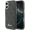 Dėklas GUESS case for IPHONE 17 compatible with MagSafe GUHMP17S5P4FWMSK (PU FW 4G Script) juodas