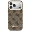 Dėklas GUESS case for IPHONE 17 Pro compatible with MagSafe GUHMP17L5P4FWMSW (PU FW 4G Script) ruda