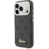 Dėklas GUESS case for IPHONE 17 Pro compatible with MagSafe GUHMP17L5P4FWMSK (PU FW 4G Script) juodas