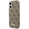 Dėklas GUESS case for IPHONE 17 compatible with MagSafe GUHMP17S5P4FWMSW (PU FW 4G Script) ruda
