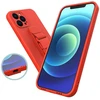 Dėklas Hurtel Silikoninis Rope Case su dirželiu Galaxy A33 5G – mėlynas
