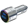 3Mk apsaugos priedai - 3mk Hyper Car Power siųstuvas 48W QC PD PPS USB 1C1A Sidabrinis
