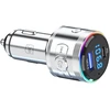 3Mk apsaugos priedai - 3mk Hyper Car Power siųstuvas 48W QC PD PPS USB 1C1A Sidabrinis