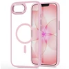 Dėklas Tech-Protect Magmat MagSafe Case for iPhone 16e / 17e - Transparent Rožinė