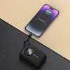 Dudao K14 10000mAh power bank su USB-C / Lightning kabeliais – juodos spalvos