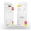 Dudao X10S su laidu Įstatomos į ausis ausinės 3.5mm mini jack 1.15m - baltas