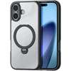 Dux Ducis Aimo Mag dėklas su Magnetic Ring and Stand skirtas Apple iPhone 17 – juodos spalvos