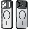 Dux Ducis AIMO Mag dėklas skirtas Apple iPhone 17 Pro suderinamas su MagSafe – juodos spalvos