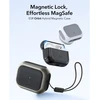 Dėklas ESR Orbit HaloLock MagSafe Case for AirPods Pro 3 - Gray &amp; Juodas