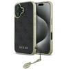 Guess GUHCP16MGF4GGR Apple iPhone 16 Plus 6.7" dėklas telefonui juodos spalvos 4G Charms Collection