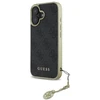 Guess GUHCP16MGF4GGR Apple iPhone 16 Plus 6.7" dėklas telefonui juodos spalvos 4G Charms Collection