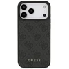 Guess 4G Classic dėklas skirtas Apple iPhone 17 Pro Max juodos spalvos