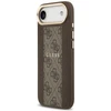 „Guess 4G Stripe MagSafe“ dėklas, skirtas „iPhone Air“ – rudas