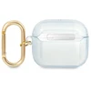 Apple AirPods 3 ausinių dėklas Guess AirPods Strap Collection (GUA3HHTSB) mėlynos spalvos