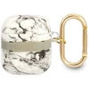 Apple AirPods ausinių dėklas Guess AirPods Marble Strap Collection (GUA2HCHMAG) pilka