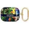 Guess dėklas, skirtas Airpods Pro GUAPHHFLB mėlynos spalvos Flower