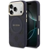 Dėklas Guess Peony Hot Stamp MagSafe Case for iPhone 17 Pro Max - Mėlyna