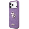 Dėklas Guess Fixed Glitter Big 4G skirtas Apple iPhone 17 Pro Max lilac