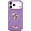 Dėklas Guess Fixed Glitter Big 4G skirtas Apple iPhone 17 Pro Max lilac