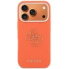 GUESS dėklas IPHONE 17 Pro GUHCP17L5PS4RGGO (PU FW Resin Logo) oranžinis