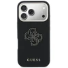 Dėklas GUESS case for IPHONE 17 Pro GUHCP17L5PS4RGGK (PU FW Resin Logo) juodas