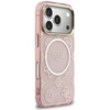 Dėklas Guess IML Peony Dot MagSafe case for iPhone 17 Pro - pink