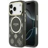 Dėklas Guess IML Peony Dot MagSafe Case for iPhone 17 Pro - Juodas