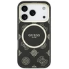 Dėklas Guess IML Peony Dot MagSafe Case for iPhone 17 Pro - Juodas