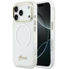 Dėklas Guess IML Gradient Script Metal MagSafe Case for iPhone 17 Pro - Baltas