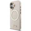 Dėklas Guess IML Script Metal MagSafe Case for iPhone 17 - Rožinė