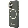 Dėklas Guess IML Script Metal MagSafe Case for iPhone 17 - Juodas