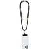Guess Crossbody virvelė 4G Charm su įkrovimo kabeliu USB-C/USB-C juodos spalvos