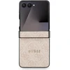 Dėklas Guess 4G Classic MagSafe skirtas Samsung Galaxy Z Flip7 rožinės spalvos