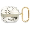 Apple AirPods 3 ausinių dėklas Guess AirPods Marble Strap Collection (GUA3HCHMAG) pilka