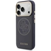 Dėklas Guess Perforated 4G MagSafe case for iPhone 17 Pro Max - mėlynas