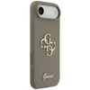 Dėklas Guess Silicone Big 4G Script Case for iPhone Air - Brown