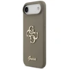 Dėklas Guess Silicone Big 4G Script Case for iPhone Air - Brown