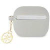 Dėklas GUESS GUA3LSC4EG AIRPODS 3 COVER GRAY/GRAY SILICONE CHARM 4G COLLECTION