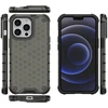 Hurtel Apsauginis dėklas iPhone 13 Pro – juodas, korio raštas