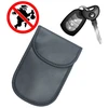 Hurtel Apsaugos nuo vagystės automobilio raktelių dėklas blokuoja radijo bangas Keyless Faraday Box dangtelis Faraday narvas 14 cm su 10 cm juodu