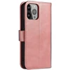 Hurtel Atverčiamas dėklas iPhone 15 Plus Magnet Case – rožinis